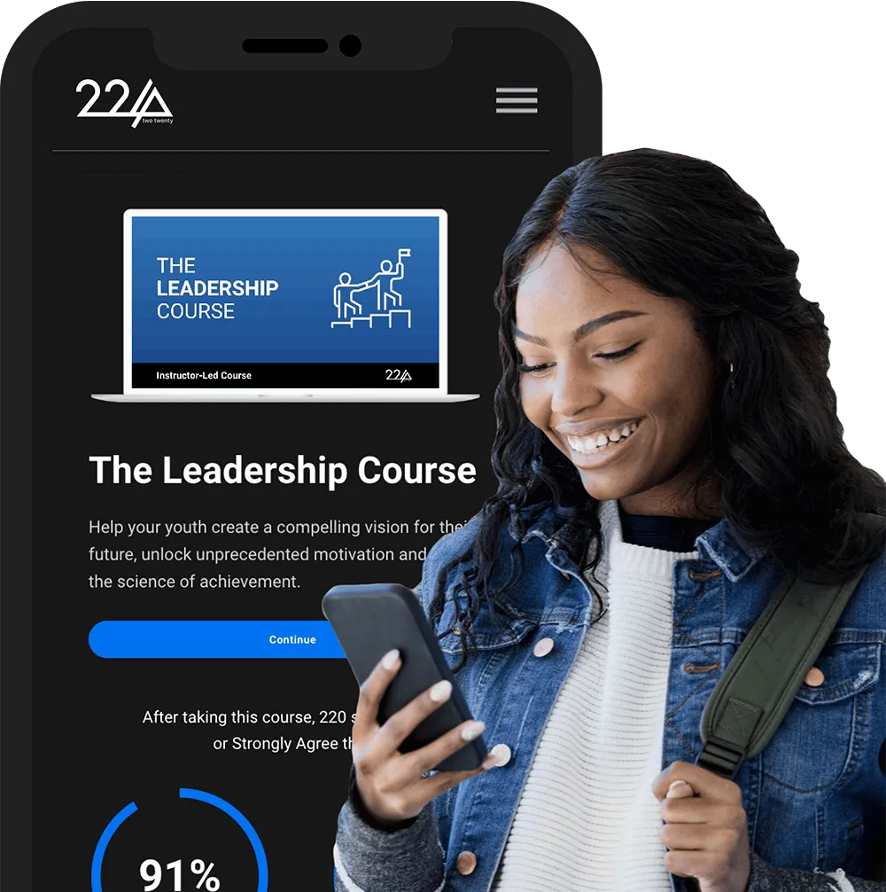 220 Youth Leadership App User