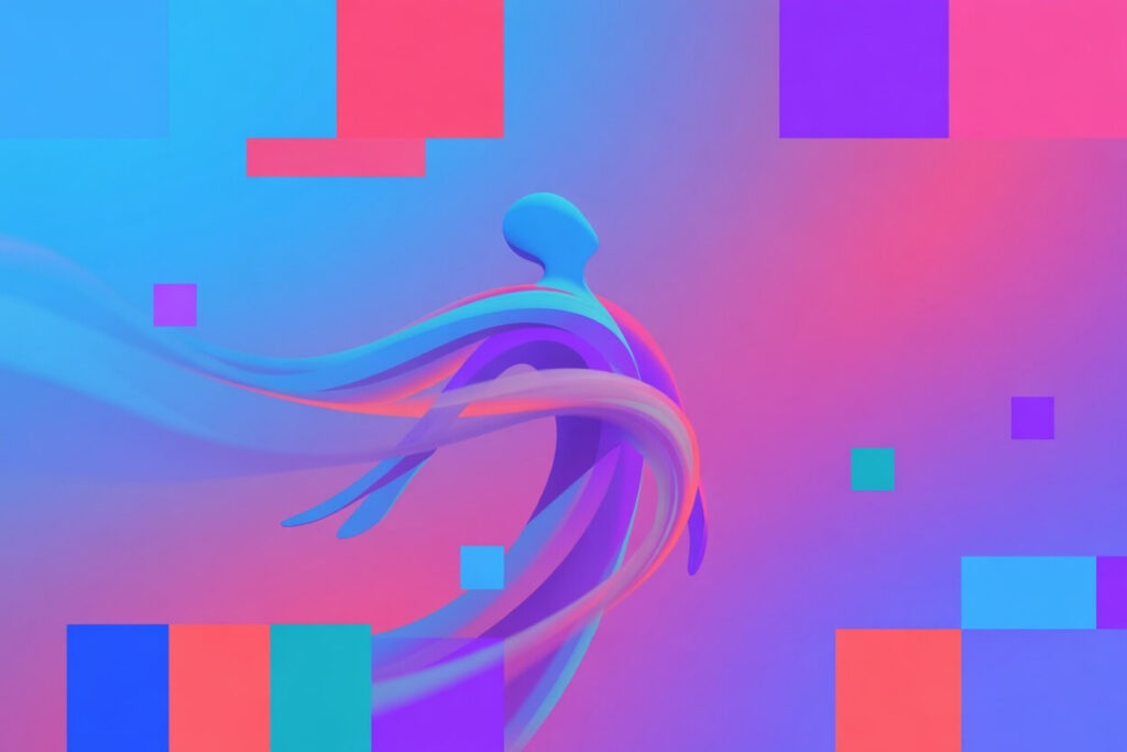 abstract concept art of a student finding their purpose